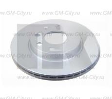 Диск тормозной передний с антикорозийным покрытием (240x20mm) gm Opel Corsa C