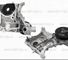 Крышка блока двигателя передняя с масляным насосом uxclent Opel Astra J