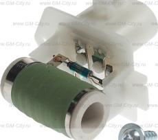 Сопротивление вентилятора охлаждения gm Opel Corsa D