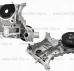 Крышка блока двигателя передняя с масляным насосом uxclent Opel Astra J